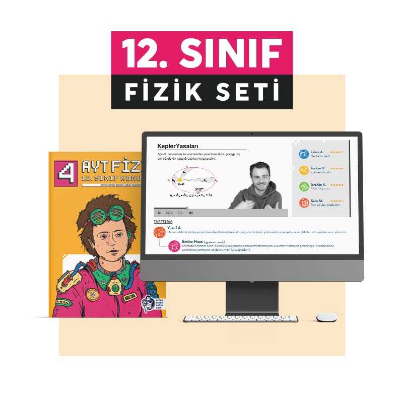 12. Sınıf Fizik Seti Ertan Sinan Şahin Yayınları