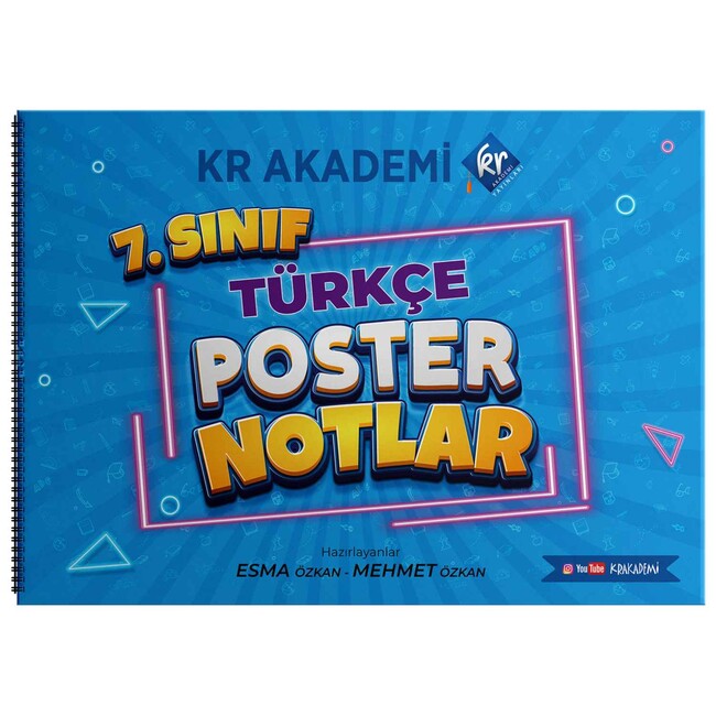 7. Sınıf Türkçe Poster Notlar - Thumbnail