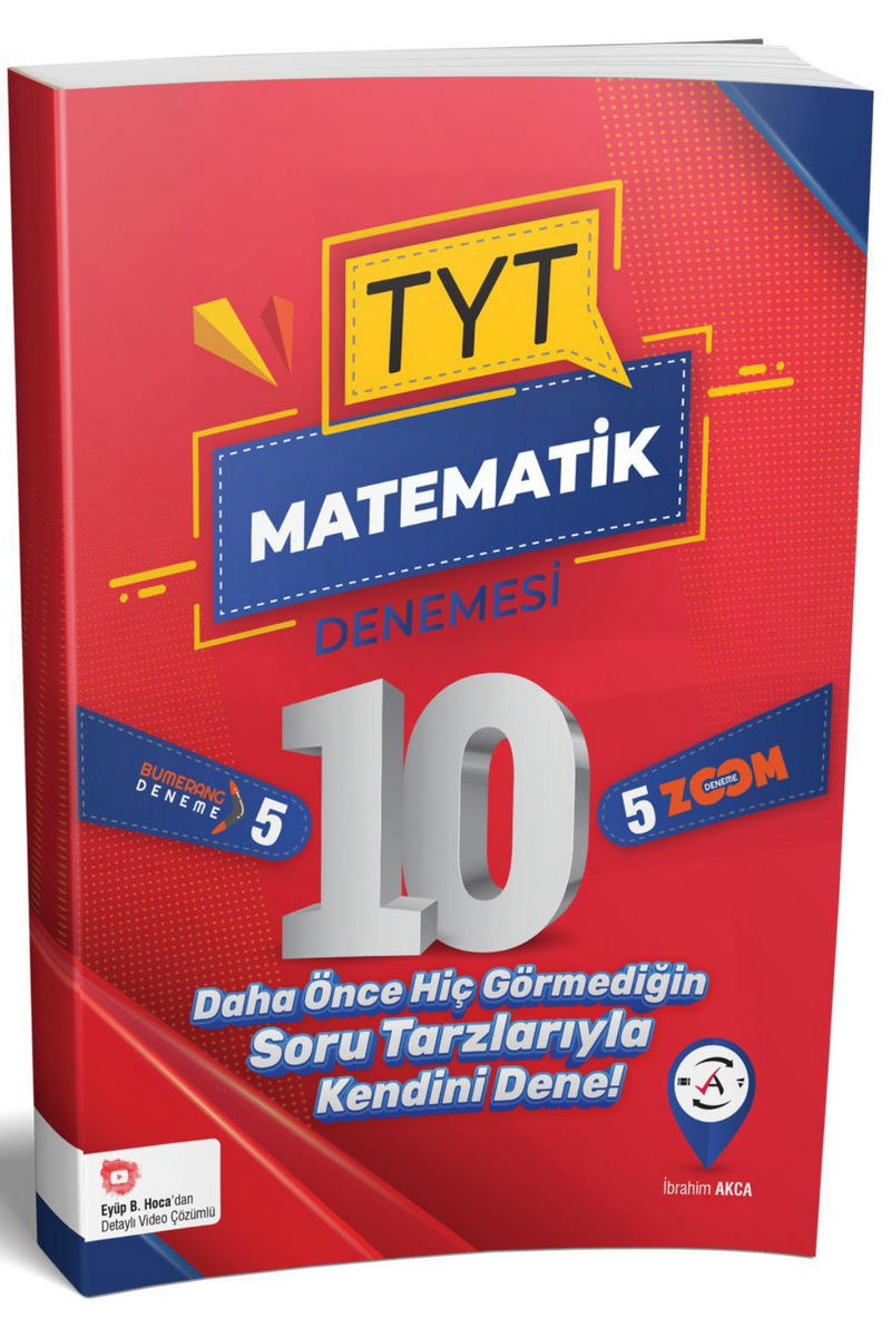 Akca Yayınları TYT 10'lu Matematik Denemesi
