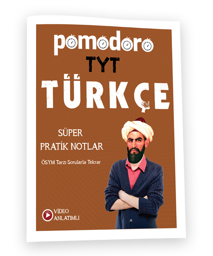 Pomodoro TYT Türkçe Konu Soru Süper Pratik Notlar